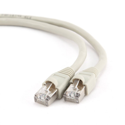 Патч-корд FTP 10m  Cablexpert PP6-10M серый  кат.6