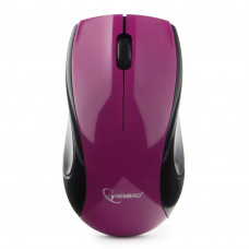Мышь Gembird MUSW-320-P, беспр., опт., фиолетовый USB
