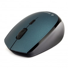 Мышь Gembird MUSW-354-B, беспр., опт.,  бесшумный клик, синий USB