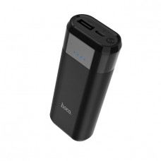 Мобильный аккумулятор Hoco B35А, 5200мА/ч,USB, 1A, черный