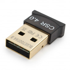 Bluetooth USB adapter Gembird <BTD-MINI5> v.4.0, 50 метров, до 24 Мбит/сек