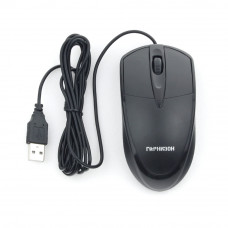 Мышь Гарнизон GM-225XL, USB, черный шнур 2м