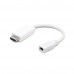 Переходник miniDisplayPort(f) -->  HDMI(m) Cablexpert A-mDPF-HDMIM-001-W, 20F/19M, длина 10см