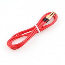 Кабель Audio MiniJack(m) - MiniJack(m)   1м Cablexpert <CCAB-01-35MM-1MR> красный