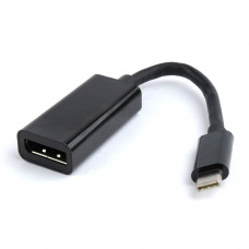 Конвертер USB C(m) --> DisplayPort(f) 0.15m Cablexpert <A-CM-DPF-01>