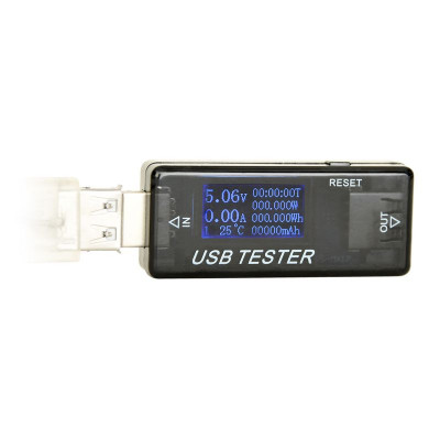Измеритель мощности USB порта Energenie <EG-EMU-03> до 30V/5A, поддержка QC 2.0 и 3.0