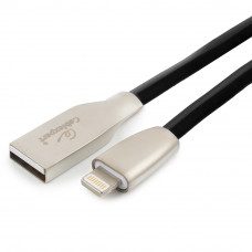 Кабель USB 2.0 A(m) --> Lightning  1м Cablexpert <CC-G-APUSB01Bk-1M> серия Gold, черный