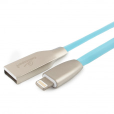 Кабель USB 2.0 A(m) --> Lightning  1м Cablexpert <CC-G-APUSB01Bl-1M> серия Gold, синий