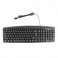 Клавиатура Gembird KB-8340UM-BL Black 107 клавиш + 9 доп. клавиш, кабель 1.7 метра, USB