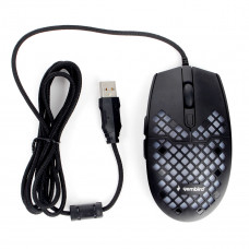 Мышь Gembird MG-760 игровая USB, 3200DPI, 6кн, подсветка, 1,8 м. кабель в тк.опл.