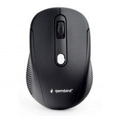 Мышь Gembird MUSW-420, 2.4ГГц, черный, 4кн, 1600DPI, блистер