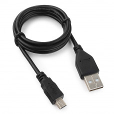 Кабель USB 2.0 A-->miniB 5P 1м Гарнизон <GCC-USB2-AM5P-1M>
