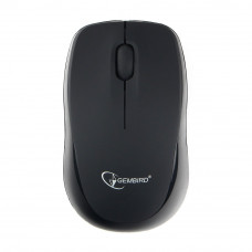 Мышь Gembird MUSW-360, черный, 2 кнопки+колесо-кнопка, 1000 DPI, батарейки в компл