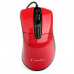 Мышь Gembird MOP-415-R, красный USB