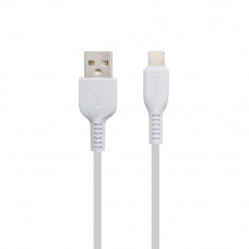 Кабель USB 2.0 A(m) --> Lightning  1м hoco X13, белый