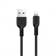 Кабель USB 2.0 A(m) --> Lightning  1м hoco X13, черный