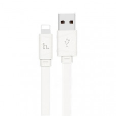 Кабель USB 2.0 A(m) --> Lightning  1м hoco X5, бамбук белый