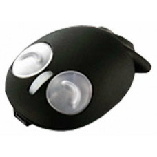 Мышь Elecom M-GFURBK(7957) Рыбка "POI", Детская, Черная, 800Dpi., проводная, Провод-Рулетка , USB