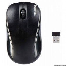 Мышь Hama AM-8100 черный оптическая (1200dpi) беспроводная USB (2but)