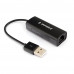 Адаптер Gembird <NIC-U2> USB 2.0 - Fast Ethernet