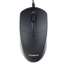 Мышь Гарнизон GM-220XL, USB, черный шнур 2м