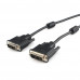 Кабель DVI single link 1.8м Cablexpert <CC-DVIL-BK-6> экран, феррит.кольца,черный