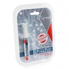 Термопаста Gembird FreeZzz GF-01-5 для радиаторов, 5 г, шприц 1.63 Вт/мК