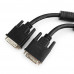 Кабель DVI single link 1.8м Cablexpert <CC-DVI-BK-6> экран, феррит.кольца,черный