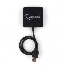 Концентратор USB 2.0 4 порта Gembird <UHB-242>, черный