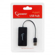 Концентратор USB 2.0 4 порта Gembird <UHB-U2P4-03>