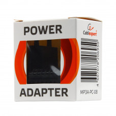 Адаптер питания 220 В - USB Cablexpert <MP3A-PC-08> USB 1 порт, 1A, черный