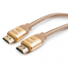 Кабель HDMI ==> HDMI 1.4 (19M/19M)  7.5м Cablexpert <CC-G-HDMI03-7.5M> золотой