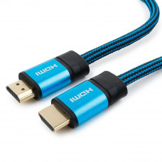 Кабель HDMI ==> HDMI 1.4 (19M/19M)  7.5м Cablexpert <CC-G-HDMI01-7.5M> синий