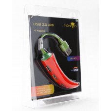 Концентратор USB 2.0 4 порта Konoos <UK-43>