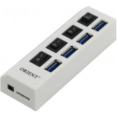Концентратор USB 3.0 4 порта Orient BC-307