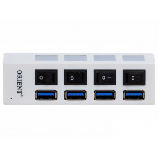 Концентратор USB 3.0 4 порта Orient BC-307