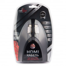 Кабель HDMI ==> HDMI 2.0 (19M/19M)  1м Cablexpert <CC-P-HDMI04-1M>