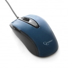 Мышь Gembird MOP-405-B, т.синий USB, бесшумный клик