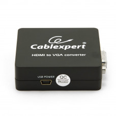 Конвертер HDMI(m) --> VGA(f) Cablexpert <DSC-HDMI-VGA-001>