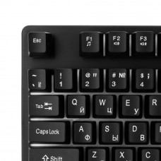Клавиатура Гарнизон GK-300G, металл, подсветка, USB, игровая