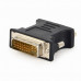 Переходник DVI29(m) --> SVGA(f) Cablexpert <A-DVI-VGA-BK> черный