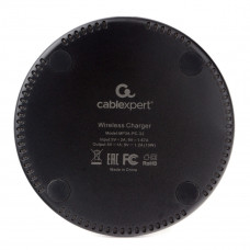 Беспроводной адаптер питания Cablexpert MP3A-PC-32, QI 10Wt, 7,5Wt, 5Wt, черный