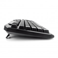 Клавиатура Gembird KB-G420L USB, черный, 114 кл., м/медиа, Rainbow, кабель 1.5м