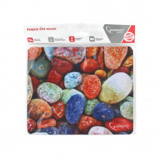 Коврик для мышки GEMBIRD MP-STONES, рисунок "камни", размеры 220*180*1мм, полиэстер+резина