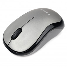 Мышь Gembird MUSW-260, беспр., опт., 2.4ГГц, серый, 3 кнопки,1000DPI