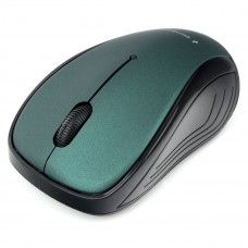 Мышь Gembird MUSW-285, беспр., опт., 2.4ГГц, зеленый, 3 кнопки,1000DPI