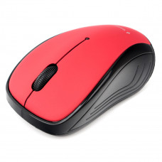 Мышь Gembird MUSW-290, беспр., опт., 2.4ГГц, красный, 3 кнопки,1000DPI