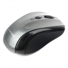 Мышь Gembird MUSW-430, 2,4 ГГц, серый глянец, 6 кнопок,1600DPI