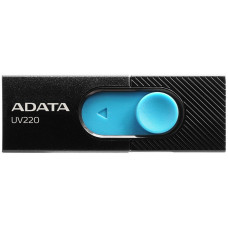 Флэш-диск 32 GB A-Data <AUV220-32G-RBKBL> UV220 USB 2.0 черный/синий