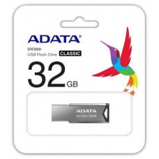 Флэш-диск 32 GB A-Data <UV250 AUV250-32G-RBK> UV250 USB 2.0 серебристый